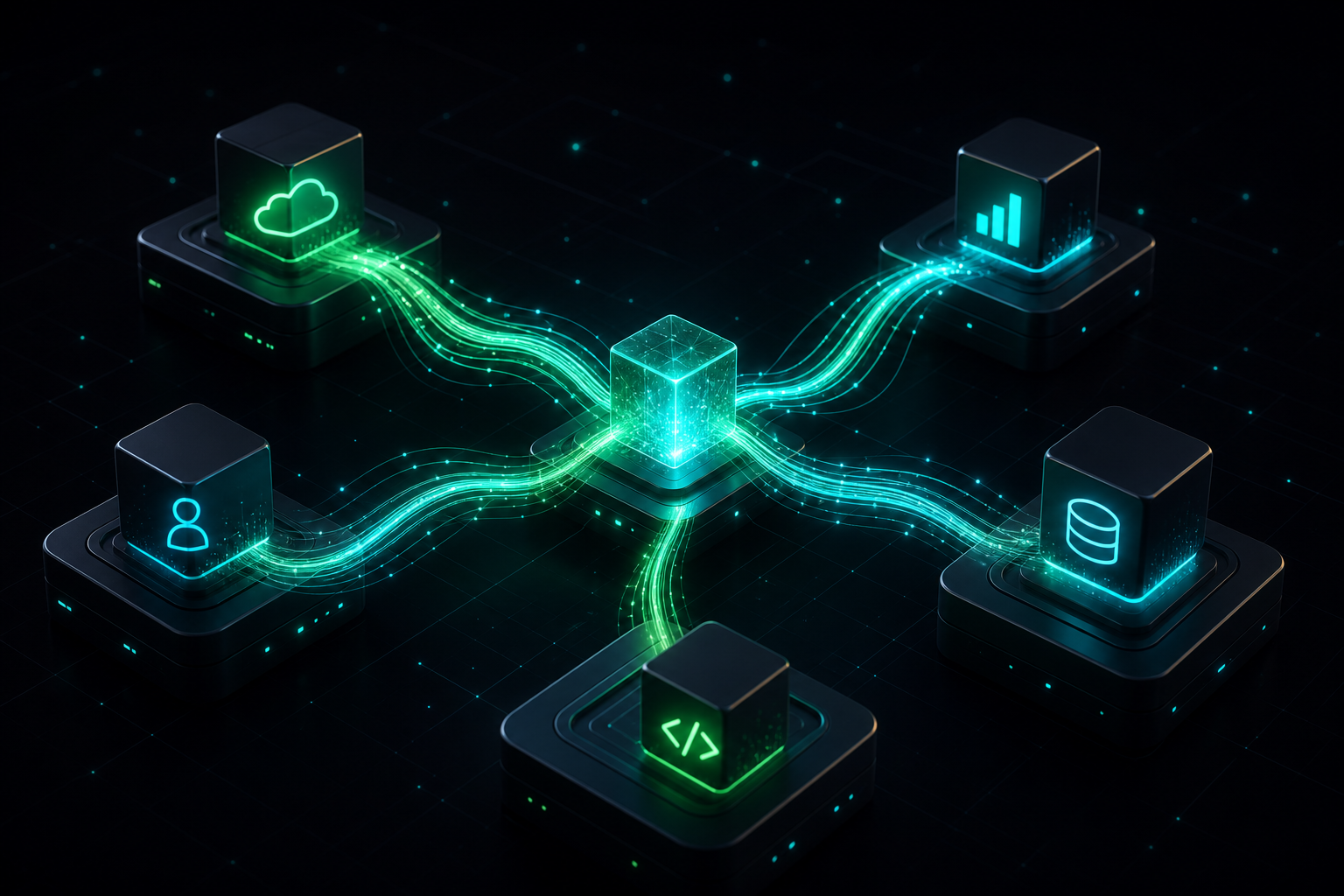 Connecting existing software platforms