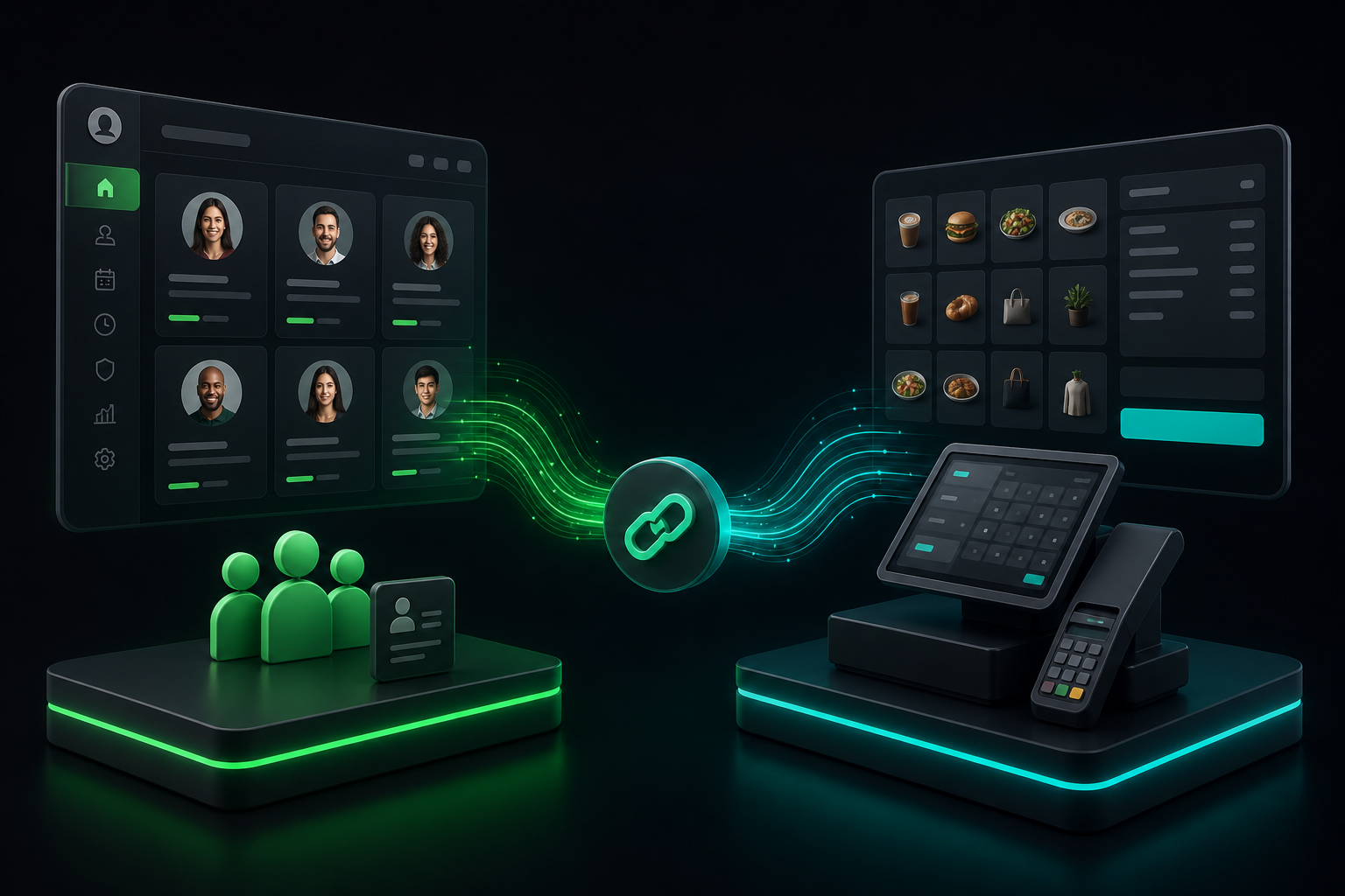 HR platform and Brink POS integration