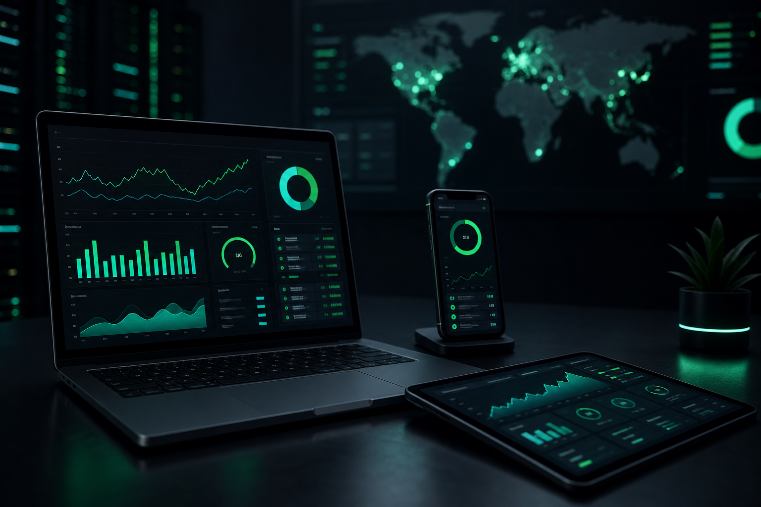 real-time business dashboards and proactive operational management