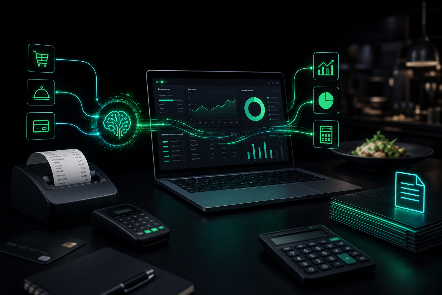 Restaurant accounting automation