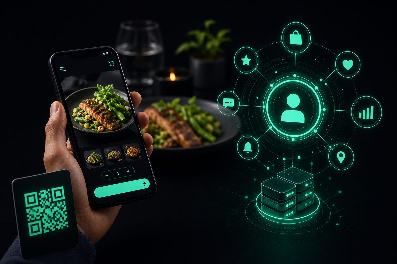 Restaurant digital ordering and owning customer data