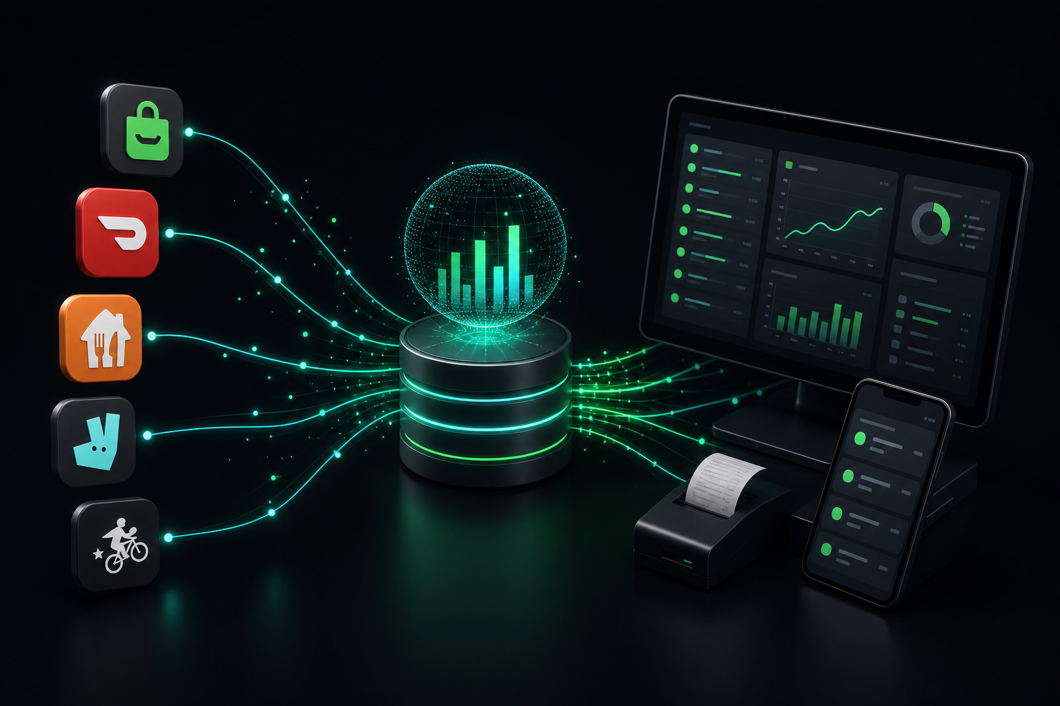 Unifying restaurant data across multiple ordering platforms