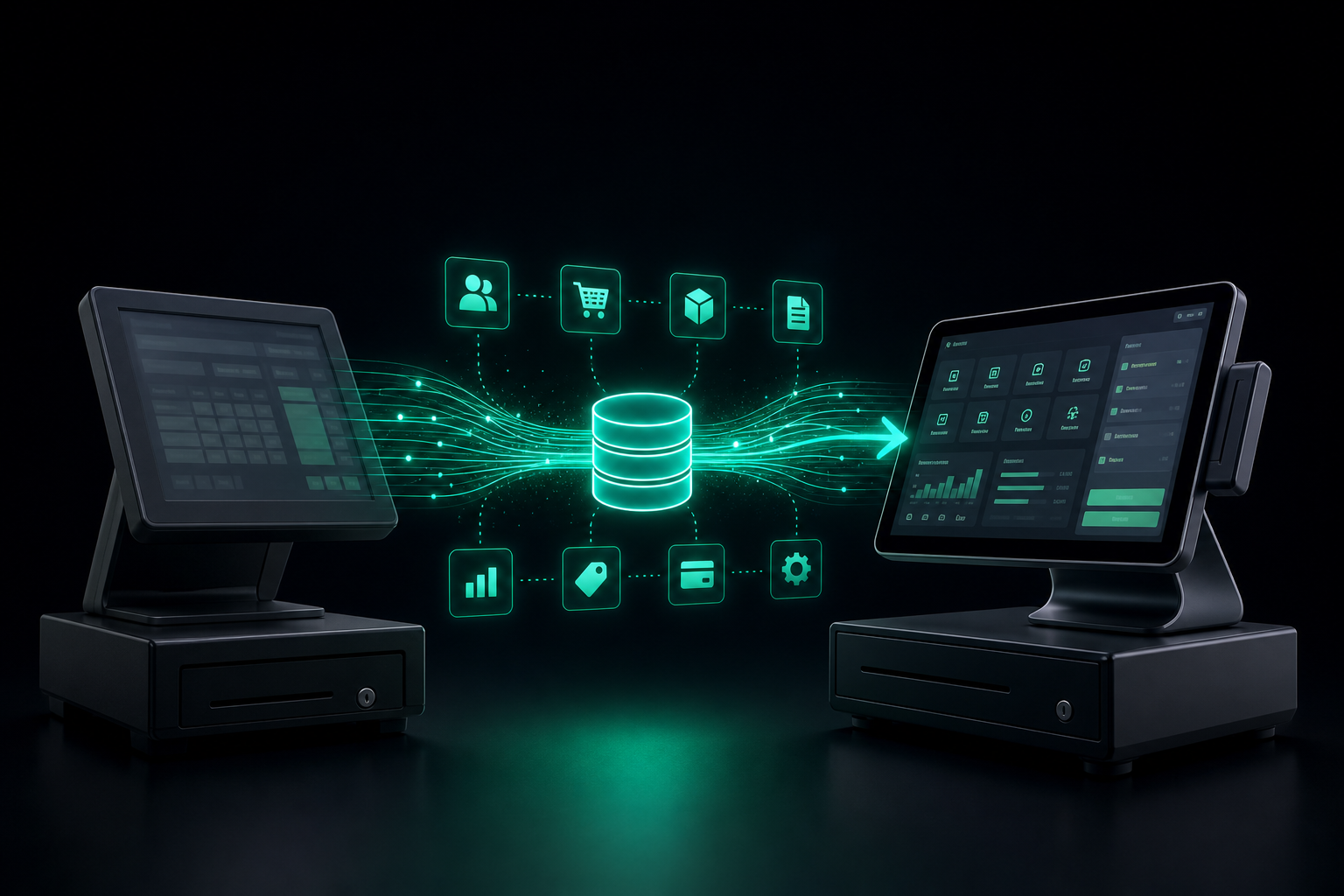 Data migration when switching POS systems