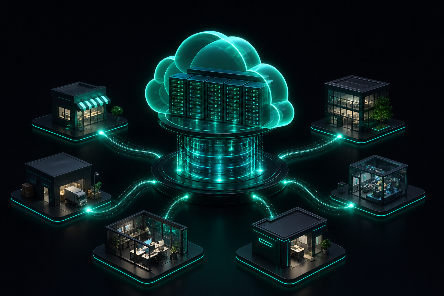 a centralized cloud data warehouse for SMBs